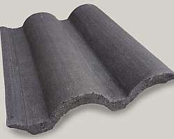 Forma molde para telha de concreto